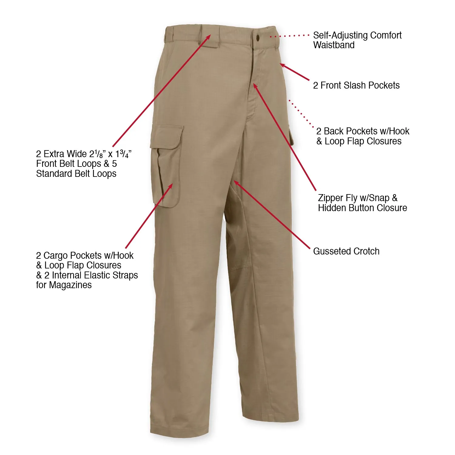 10-8 Lightweight Field Tactical Pants