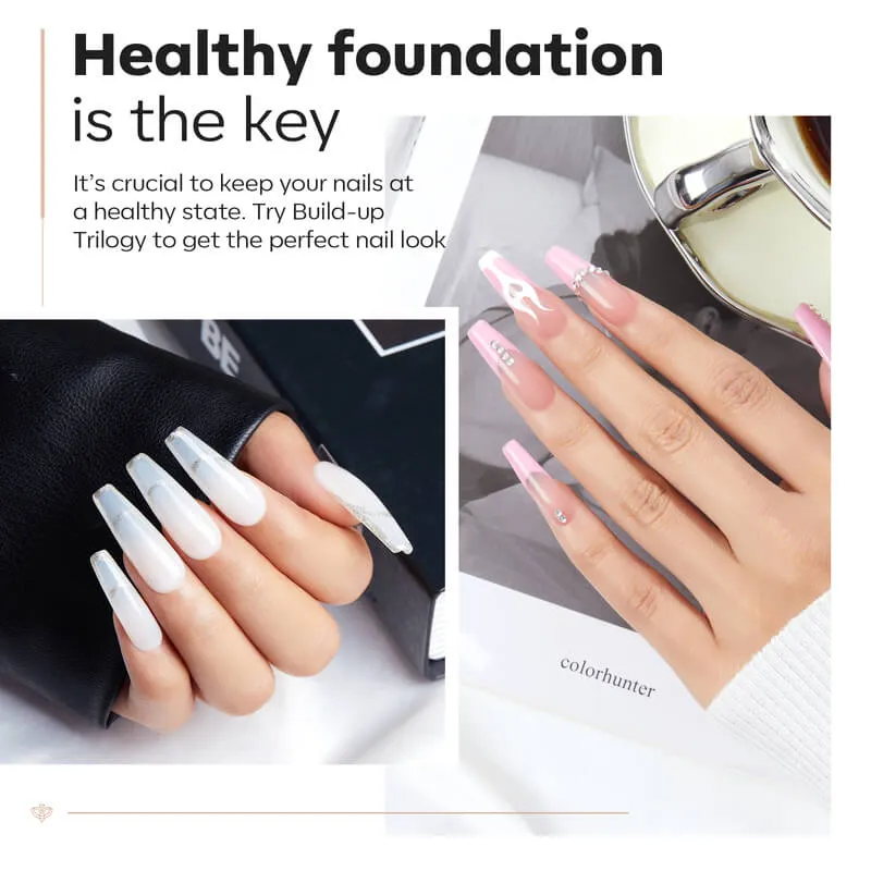 7-In-1 Builder Nail Gel & Top Coat & Base Coat Set 10ml