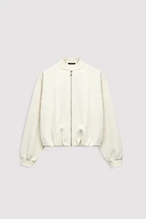 Ancien | Women's Premium Quilted O-Neck Collar Jacket