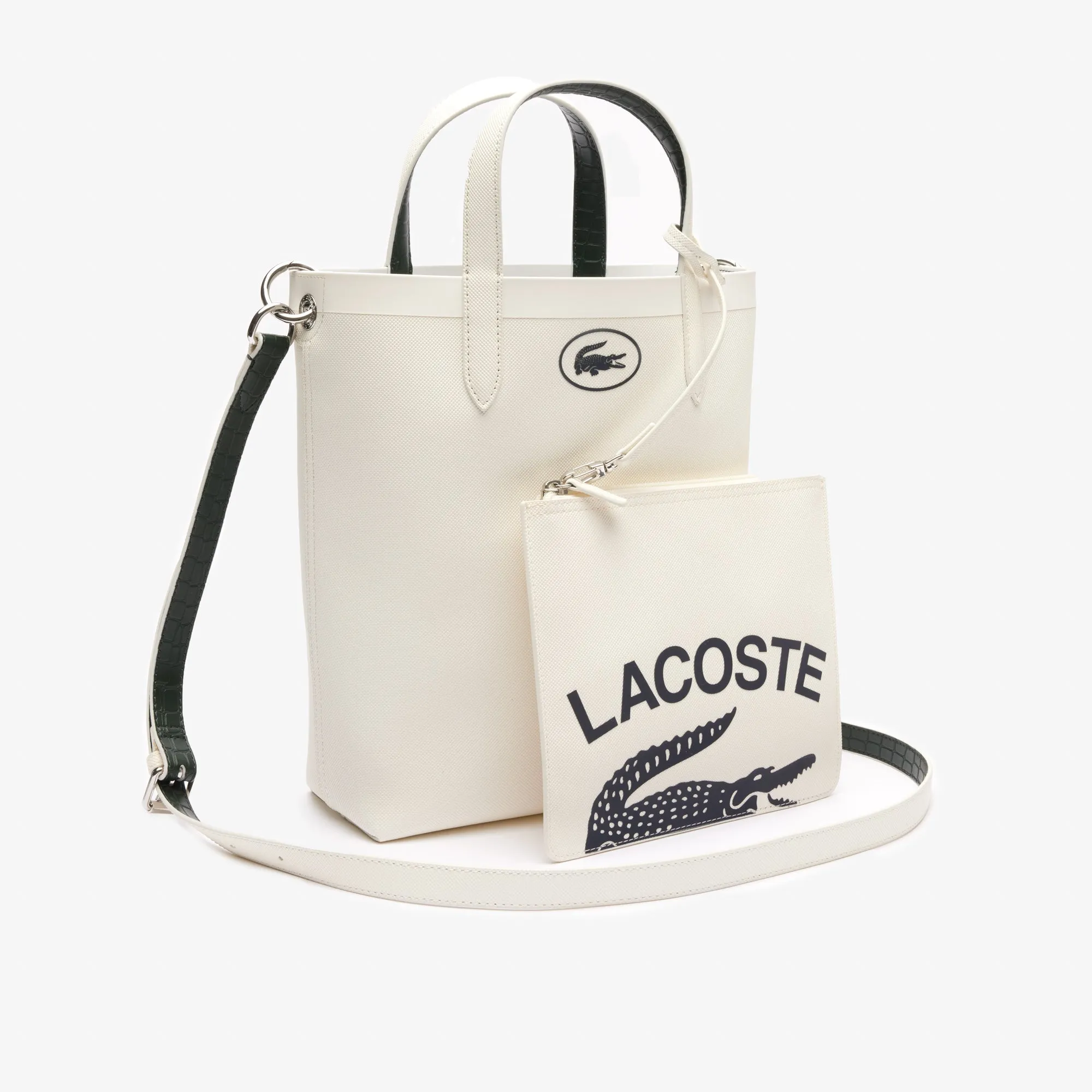 Anna Vertical Tote with Flat Pouch