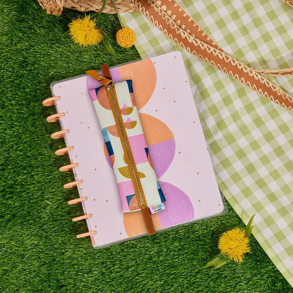 Bold Tiles - Slim Banded Pen Pouch