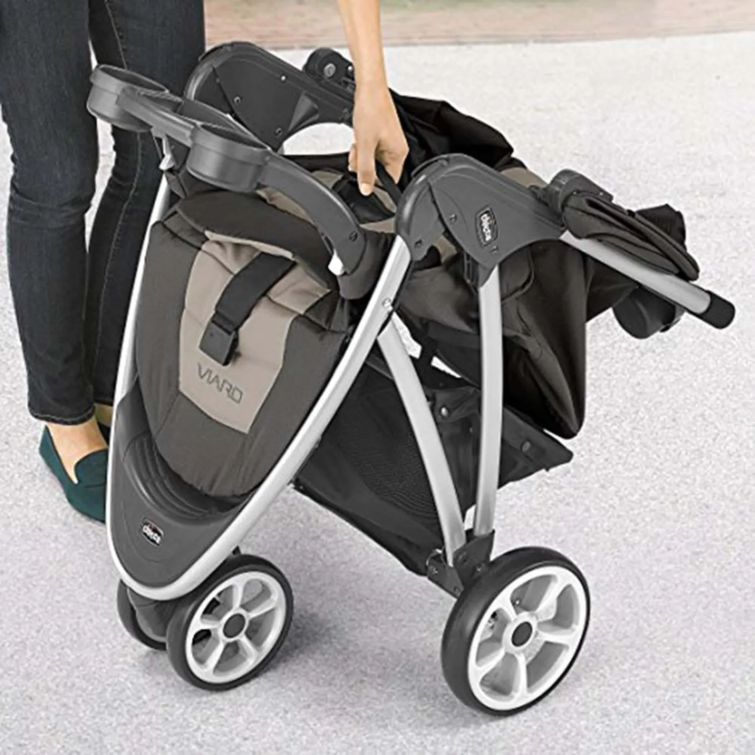 CHICCO VIARO STROLLER GRAPHITE