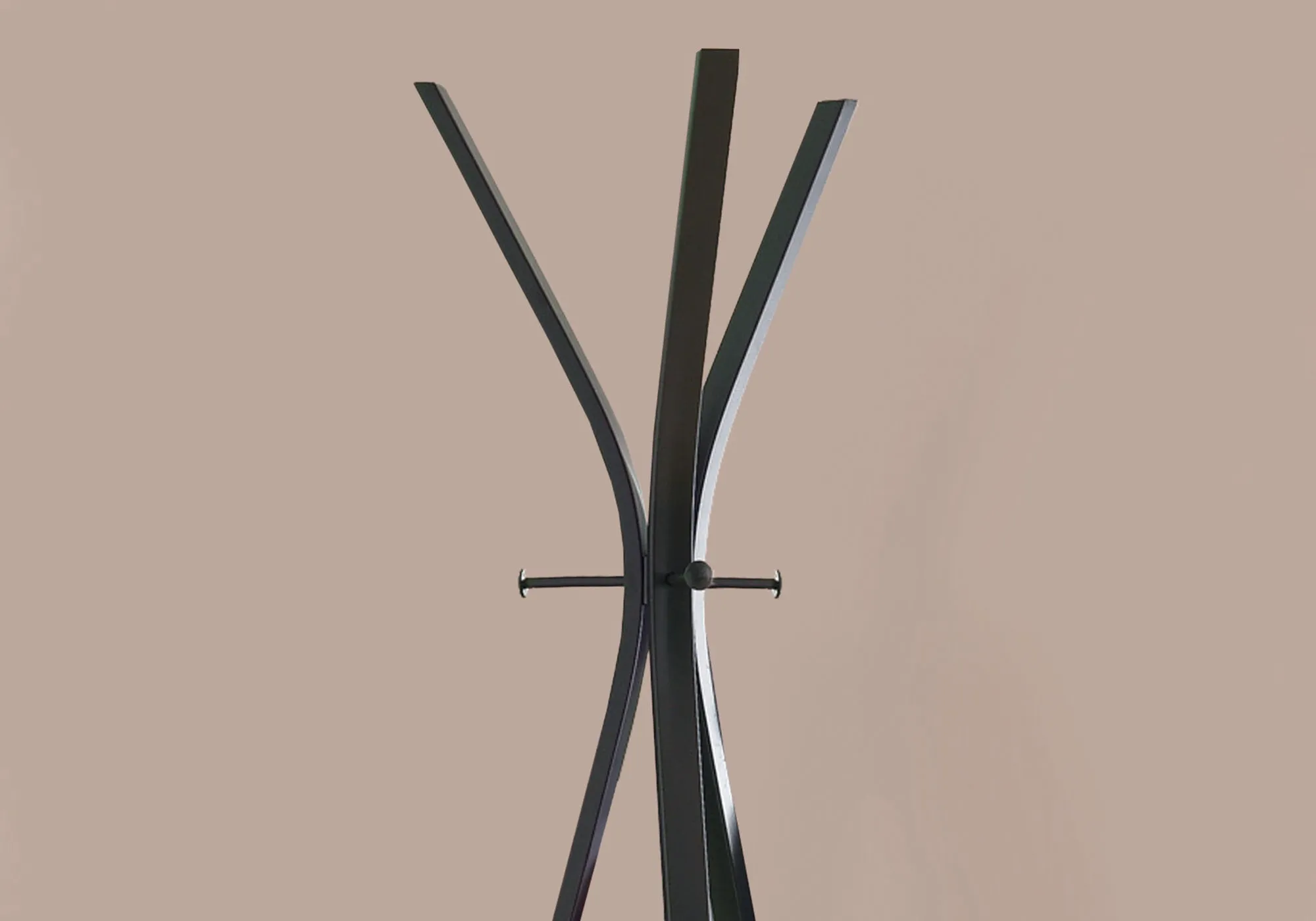 Coat Rack - 72"H / Cappuccino Metal Contemporary Style