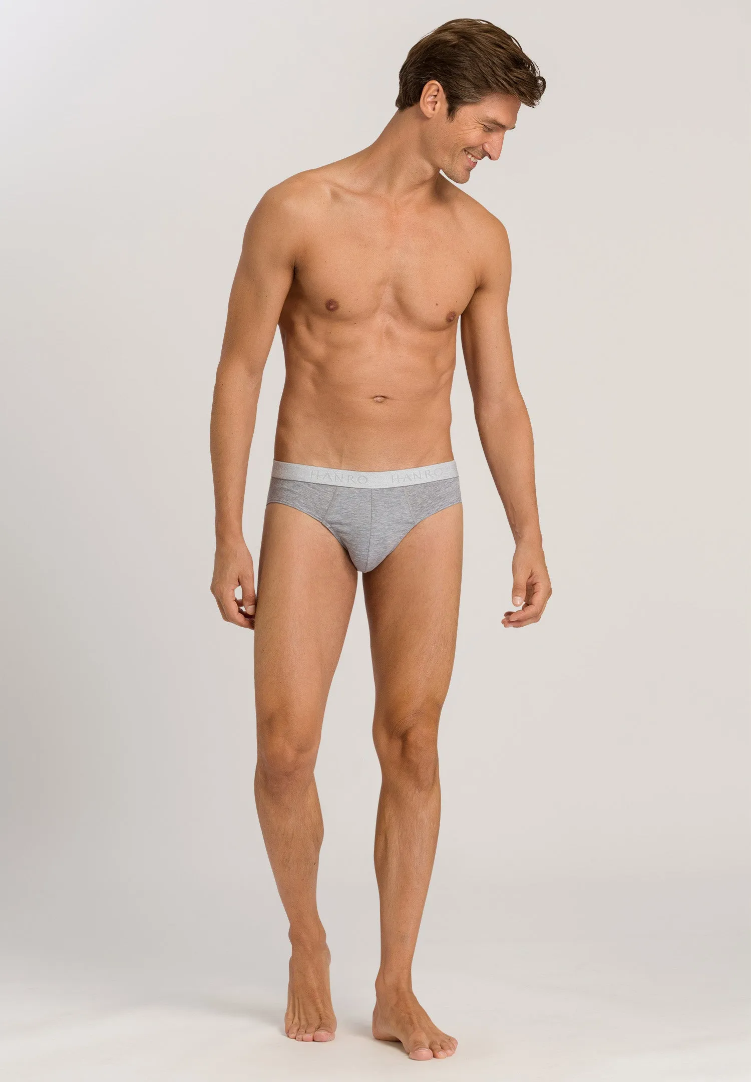 Cotton Essentials 2-Pack Cotton Briefs | Light Melange 73075-1961