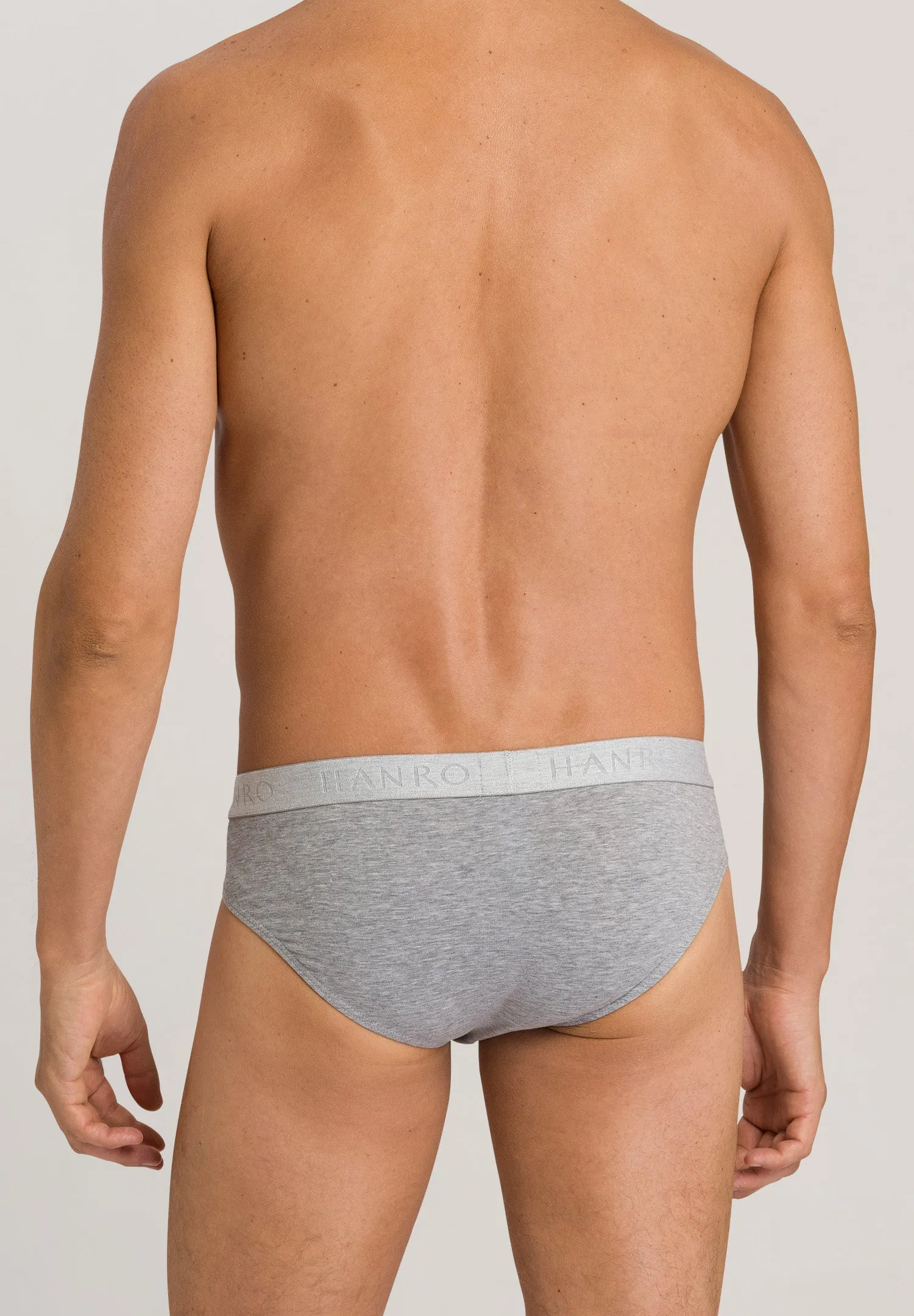 Cotton Essentials 2-Pack Cotton Briefs | Light Melange 73075-1961