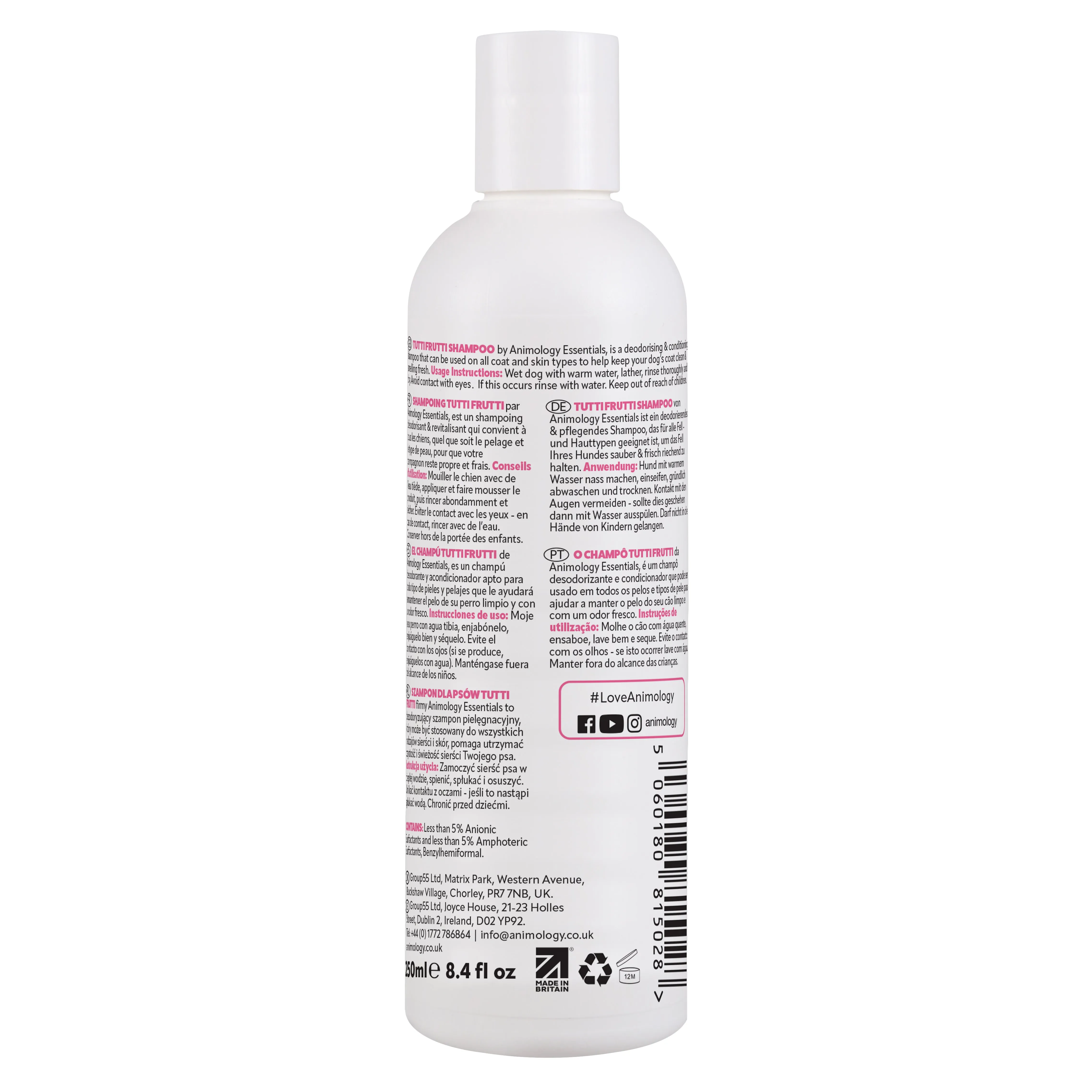 Essentials Tutti Frutti Shampoo 250ml