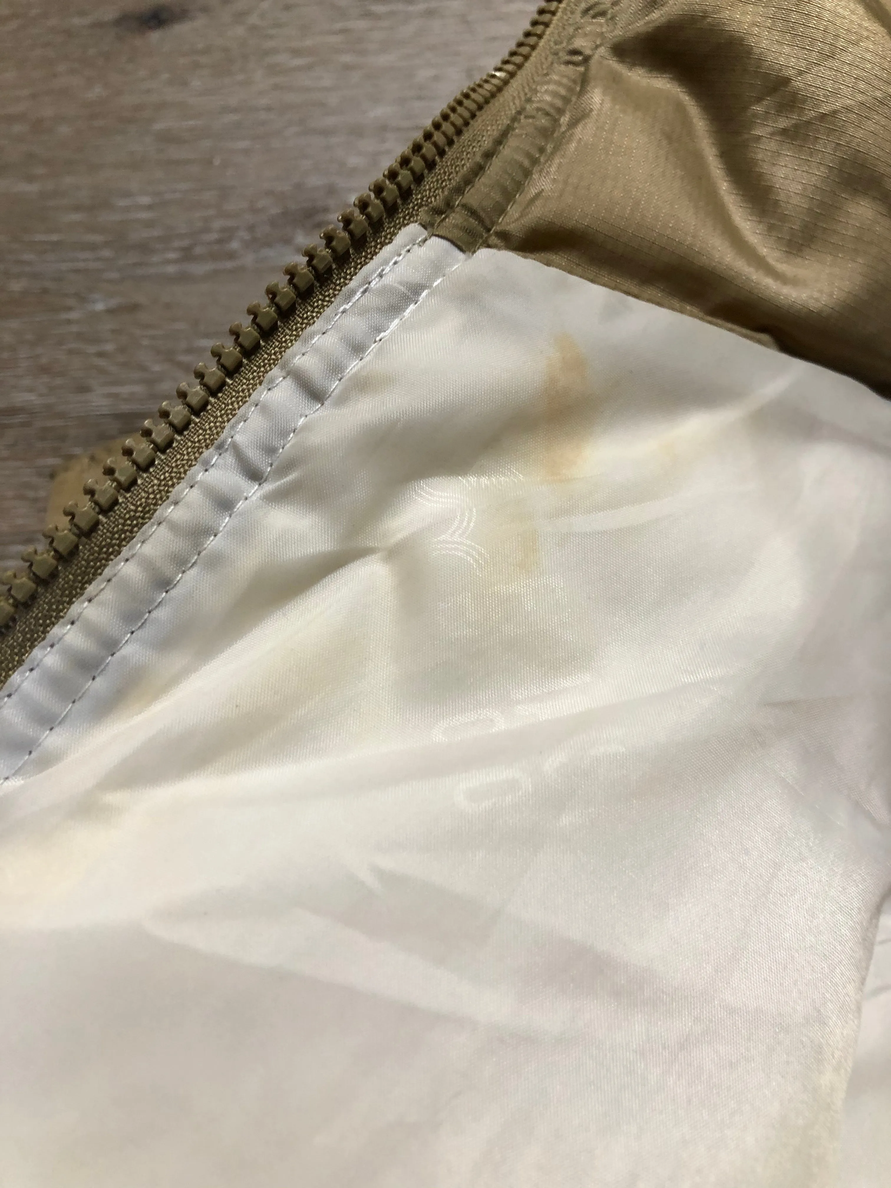 Exhaust Function tan down filled puffer vest SOLD