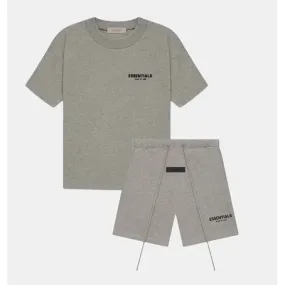 Fear Of God Essentials 'Dark Oatmeal' Shorts Set