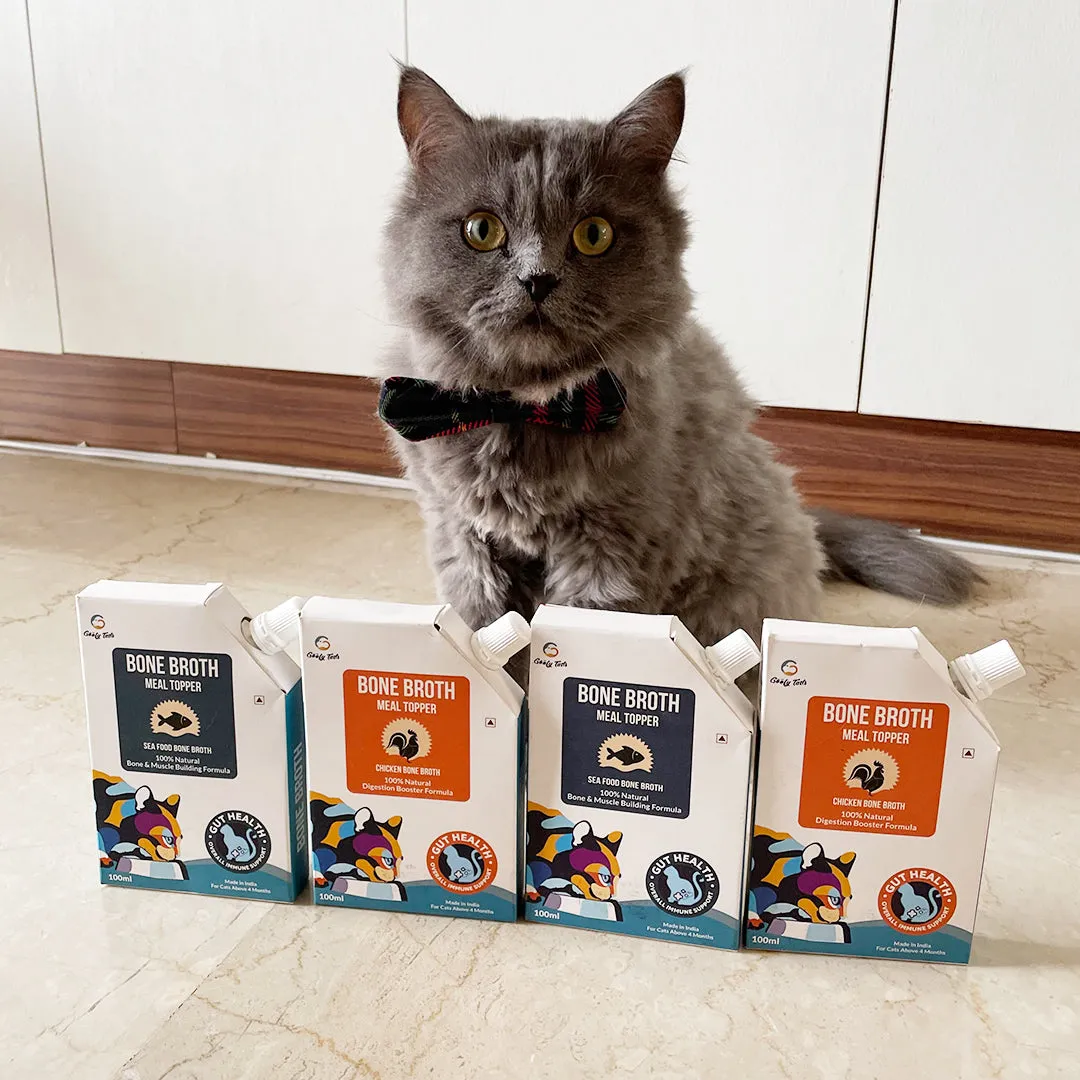 Goofy Tails  Bone Broth for Cats (Value Pack 9 1)