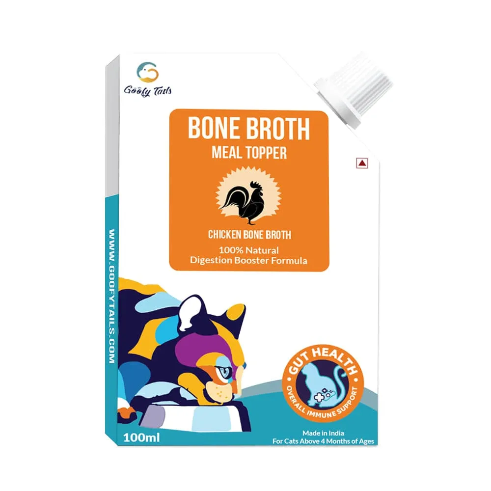 Goofy Tails  Bone Broth for Cats (Value Pack 9 1)