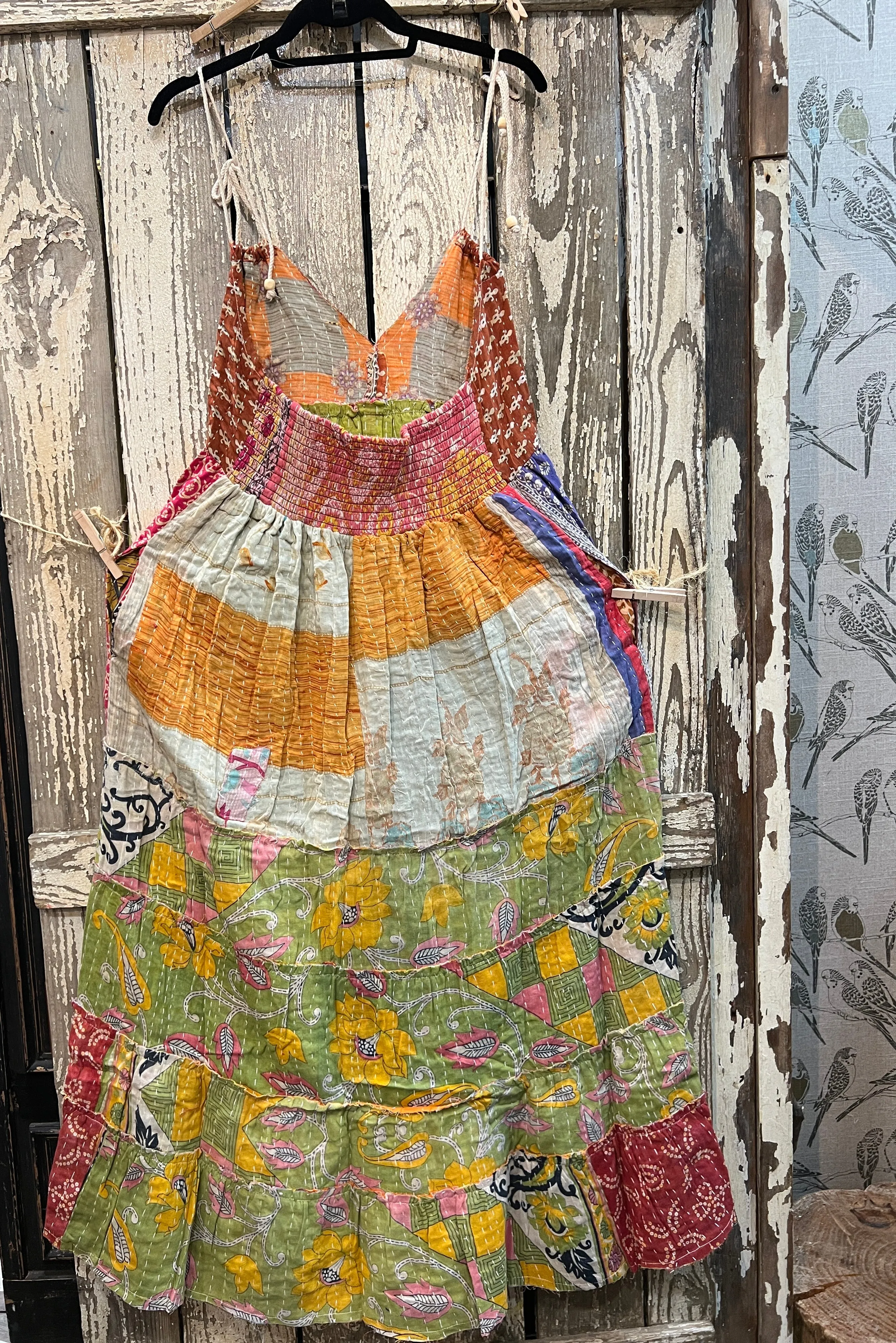 Kantha Sunrise Dress "Lisa" by Jaded Gypsy