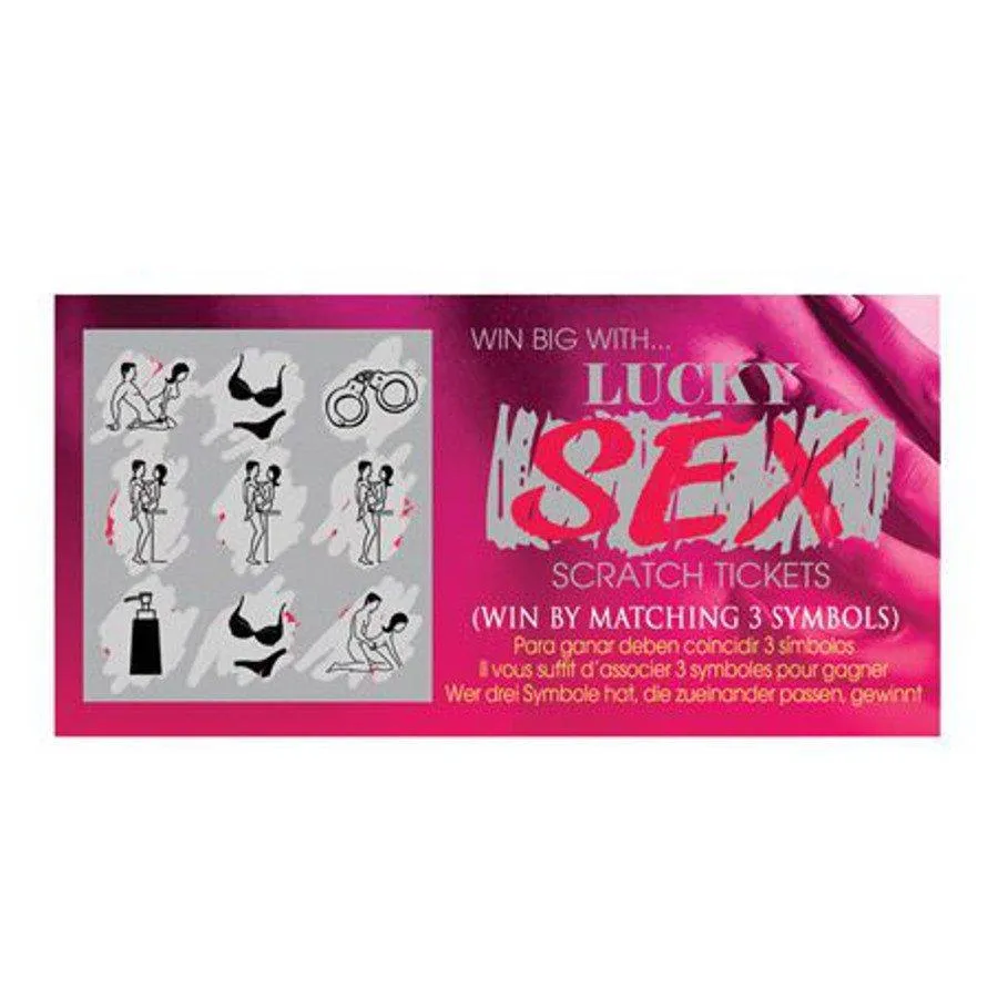 Lucky Sex Scratch Tickets