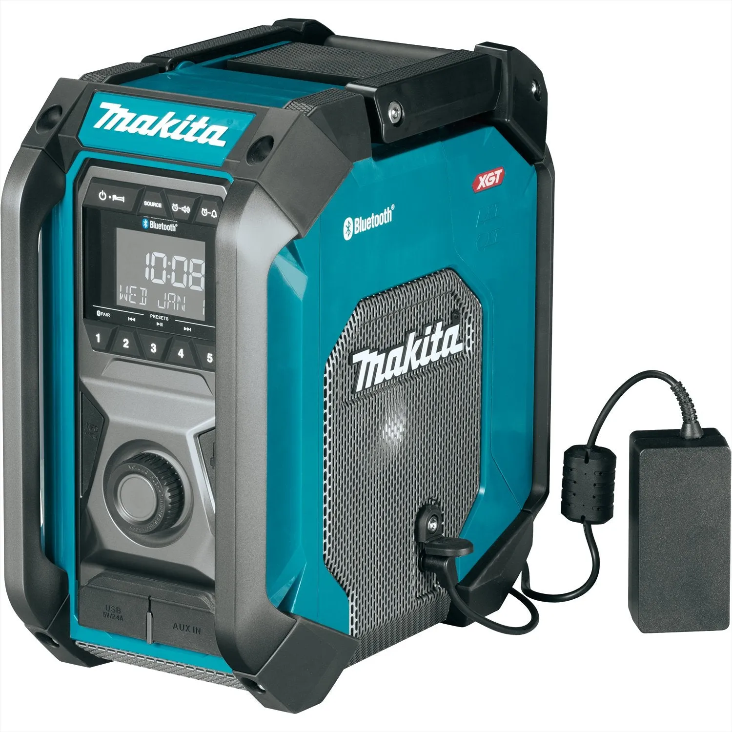 Makita (GRM03) 40V max XGT® Cordless/Corded Bluetooth® Job Site Radio (Tool Only)