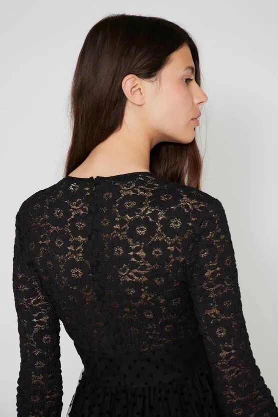 Manoush - Plumetis Dress: Black