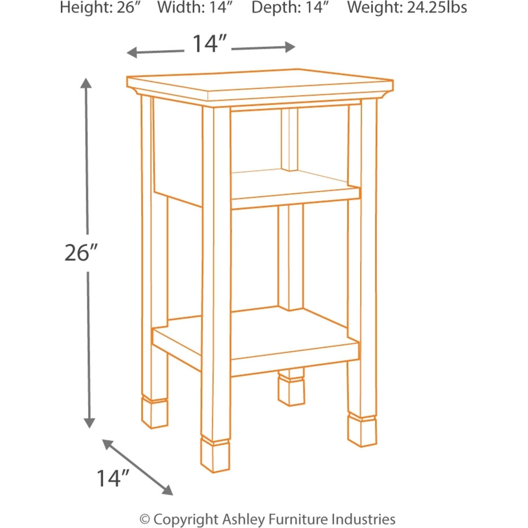 Marinville Accent Table