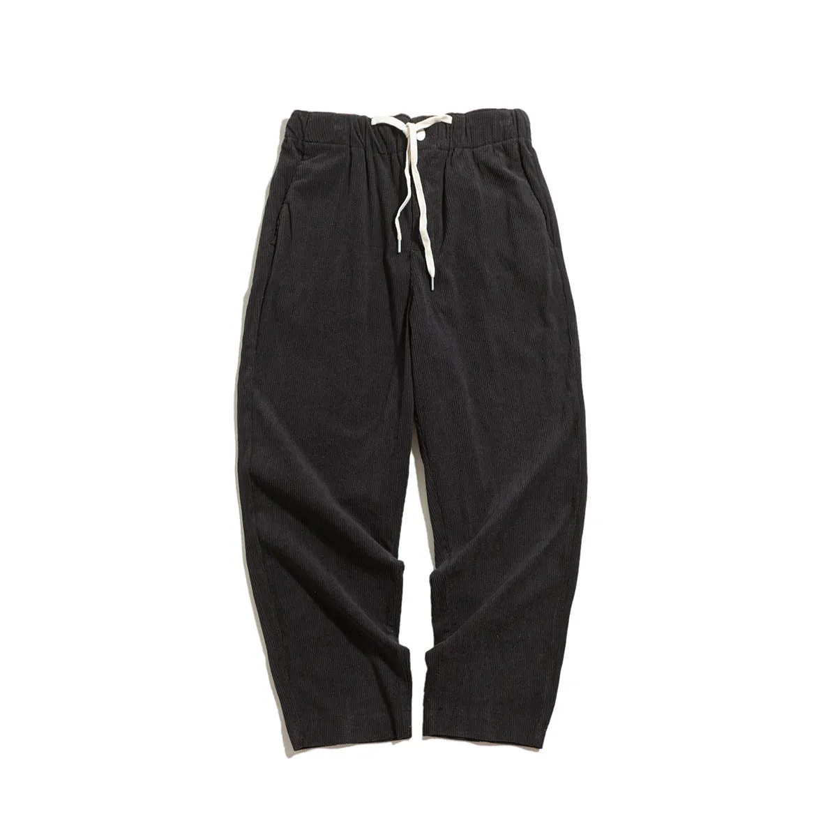 Mens Corduroy Pants Japanese Winter Corduroy Casual Pants