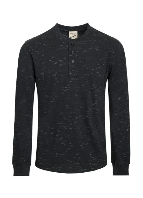 Men's Long Sleeve Henley Shirt