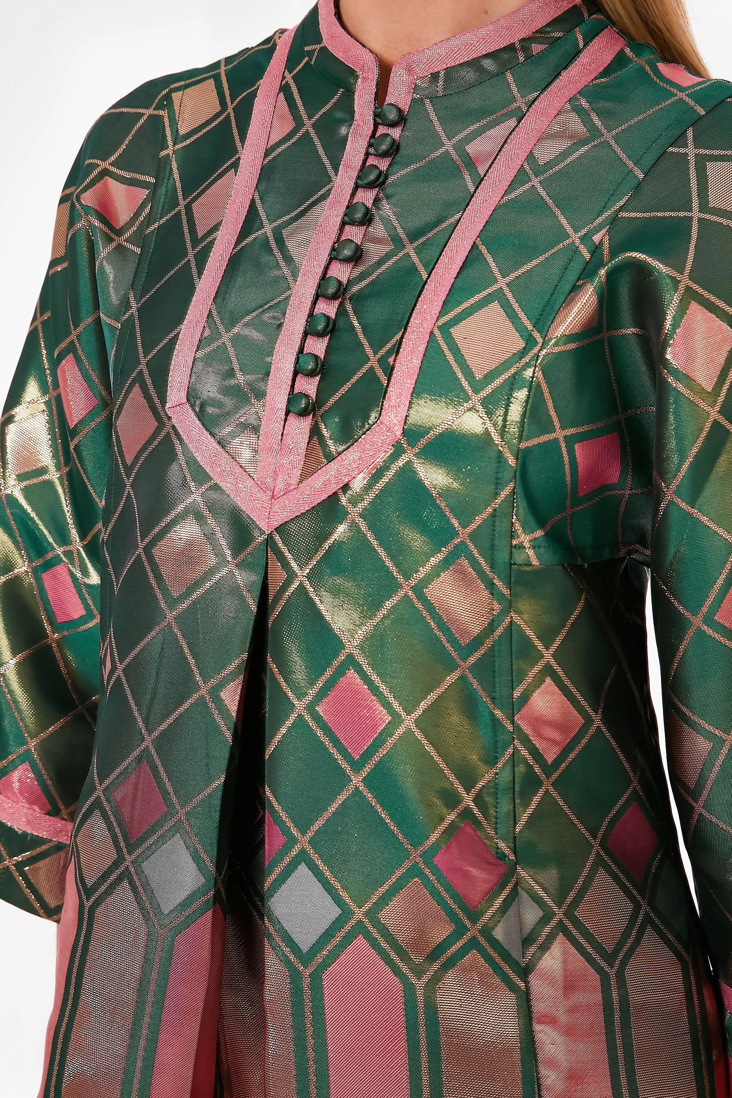 Metallic Mosaic Indre Dress