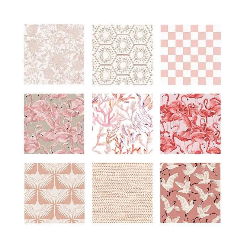 Peel   Stick Removable Wallpaper: Pink Tones