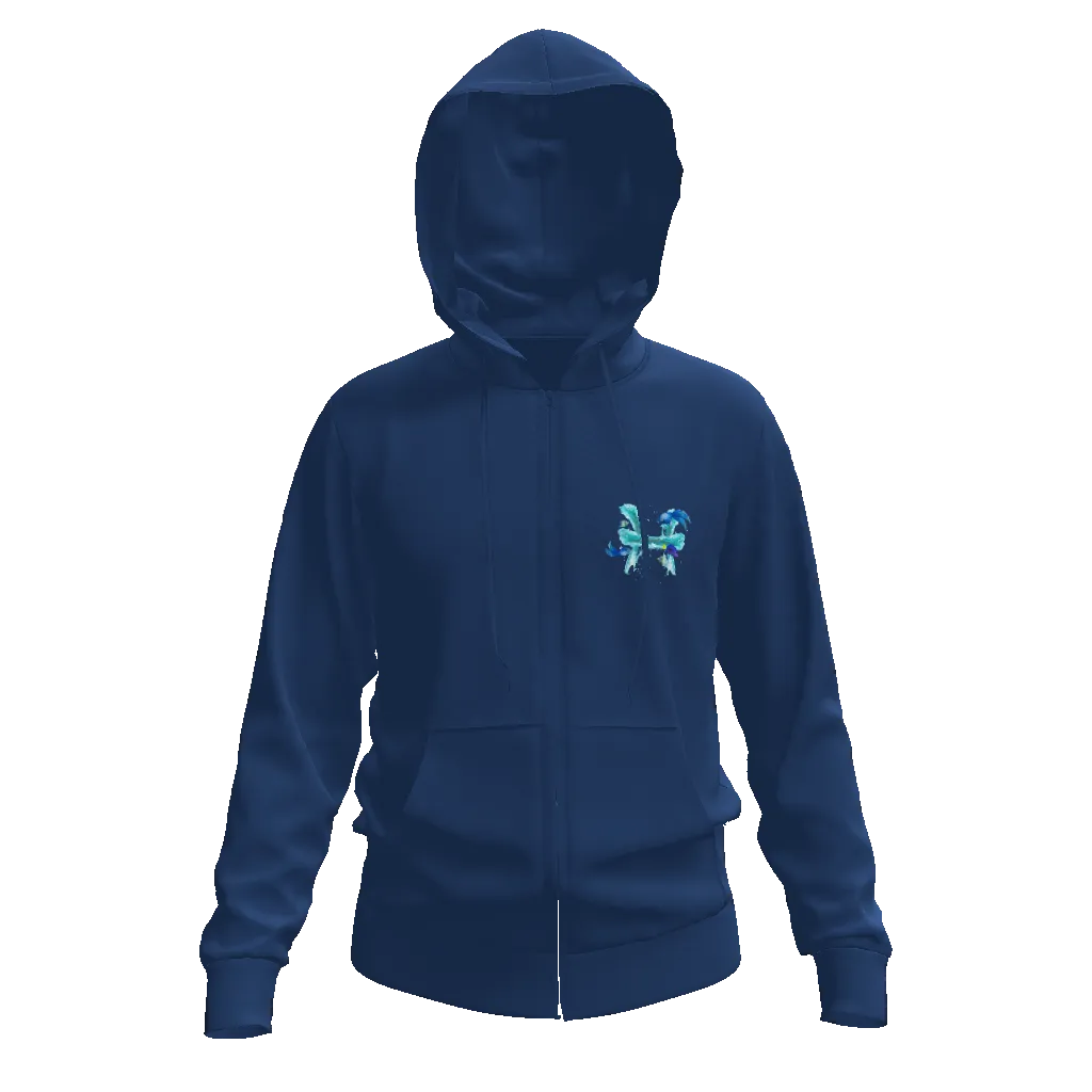 Pisces Nutrition Facts Zip Hoodie