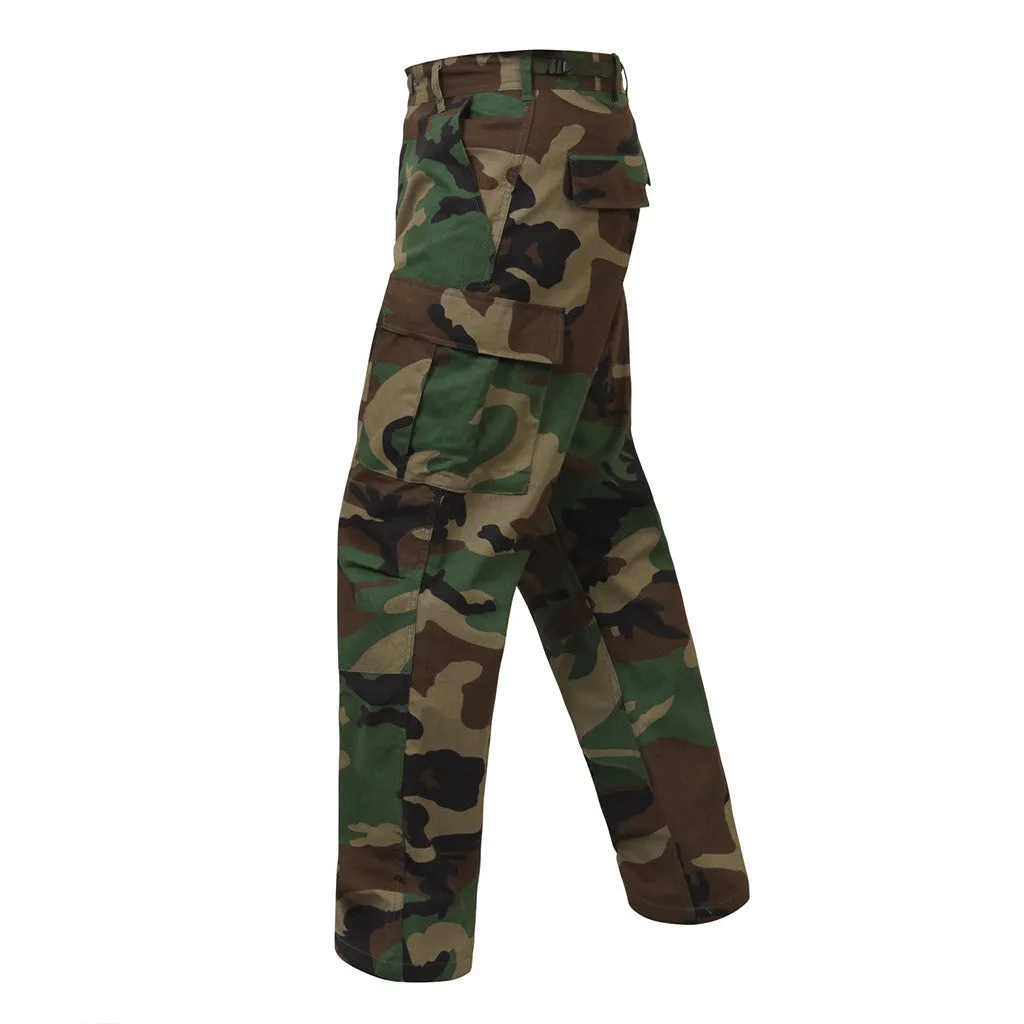 Rothco Rip-Stop BDU Pant - Woodland Camo