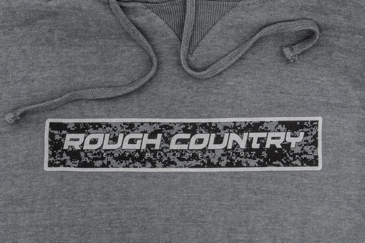 Rough Country Hoodie - Digital - Grey - XL
