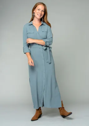 Sandrine Maxi Shirt Dress