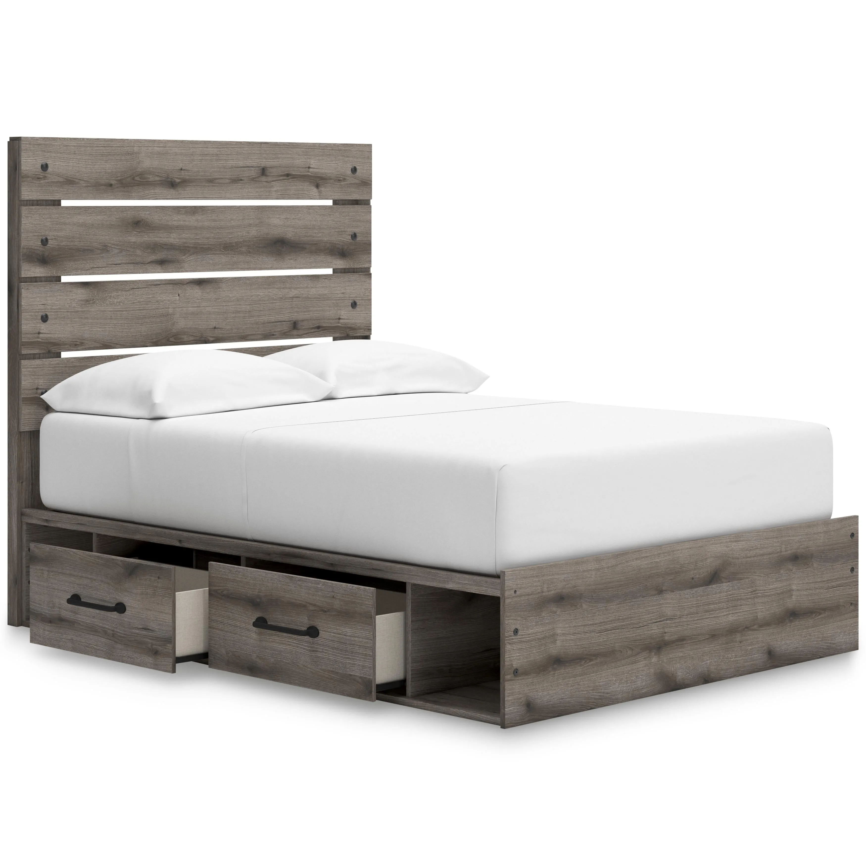 Signature Design by Ashley Graystorm Full Panel Bed with Storage PCB2405-55/PCB2405-150/B100-12