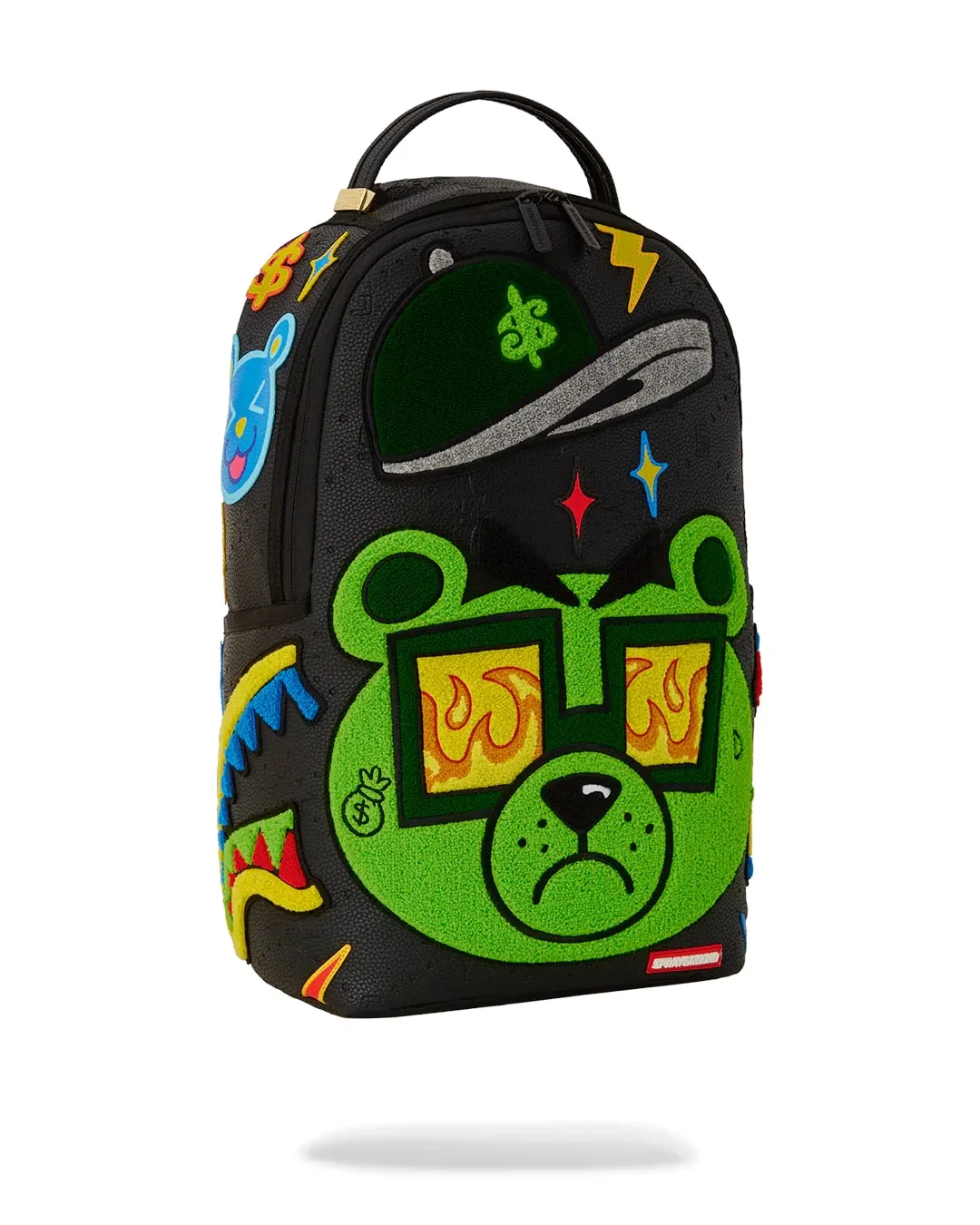 Sprayground Colorful Money Bear Cheneille DLXSV Backpack B5705