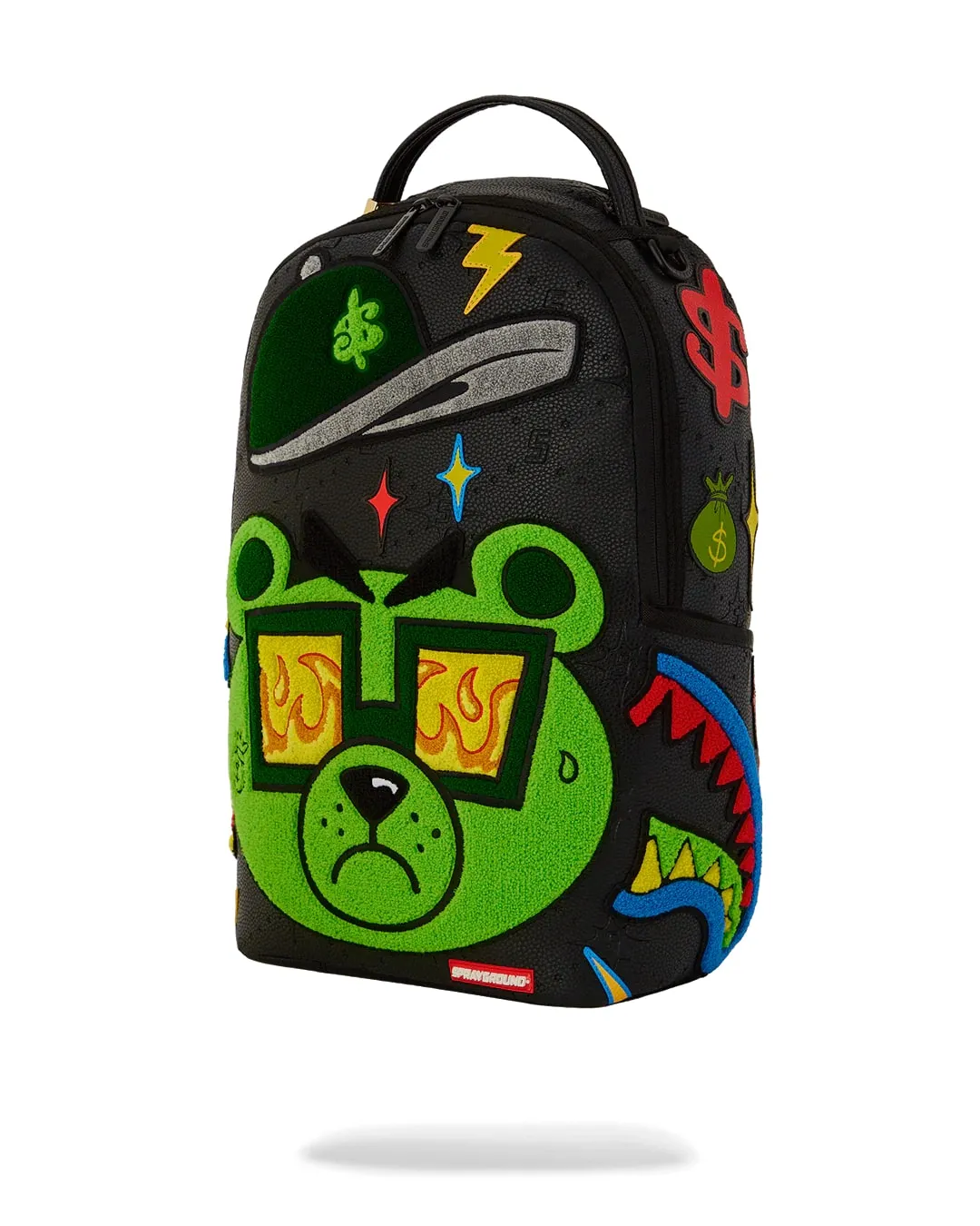 Sprayground Colorful Money Bear Cheneille DLXSV Backpack B5705