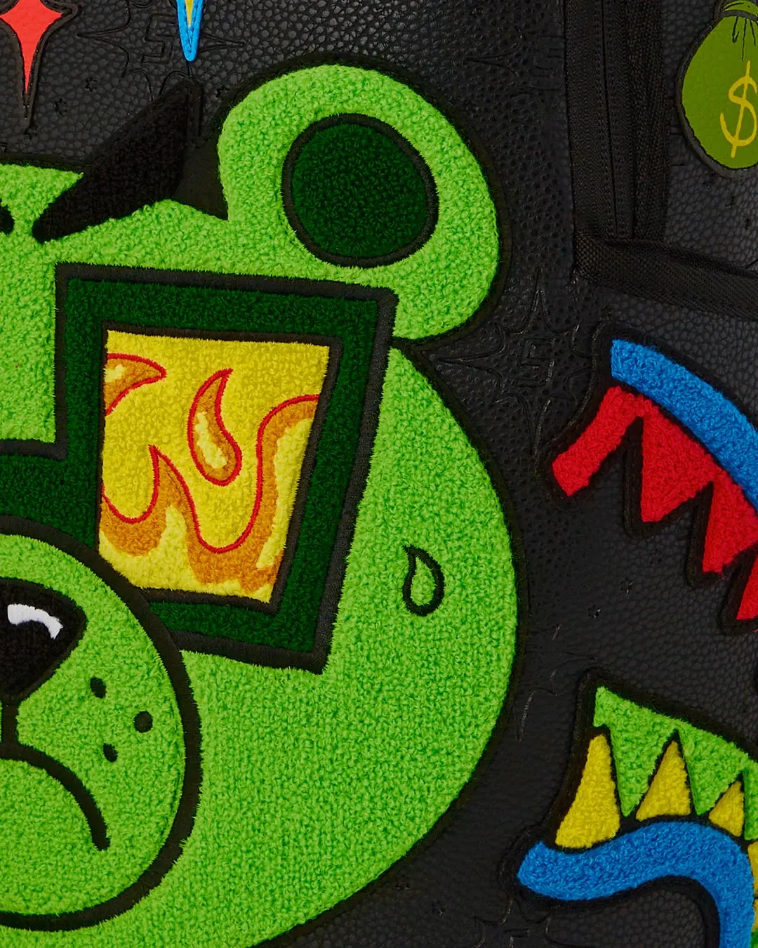 Sprayground Colorful Money Bear Cheneille DLXSV Backpack B5705