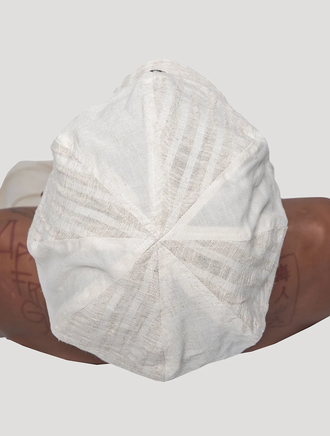 Taiji Striped Gavroche Hat