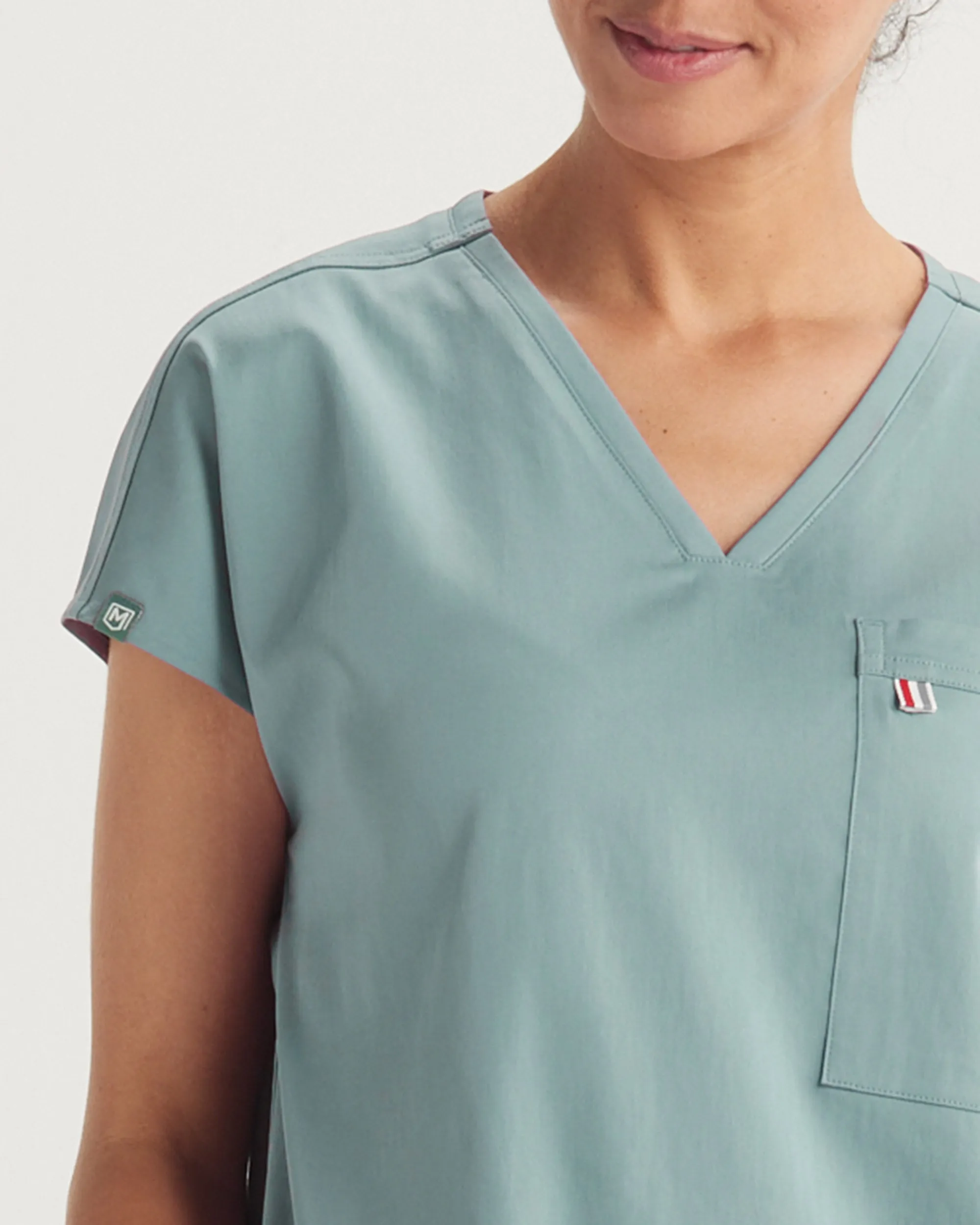 TENCEL™ Bell ‎ Relaxed Scrub Top
