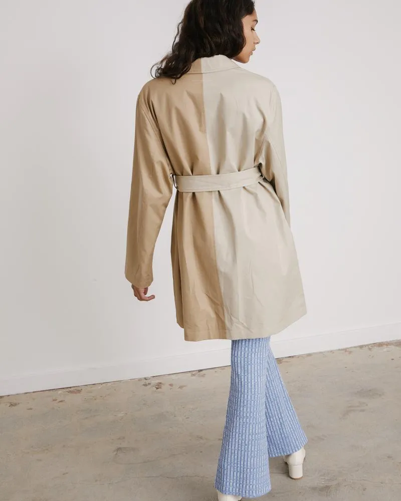 Trench Jacket in Mastic Beige