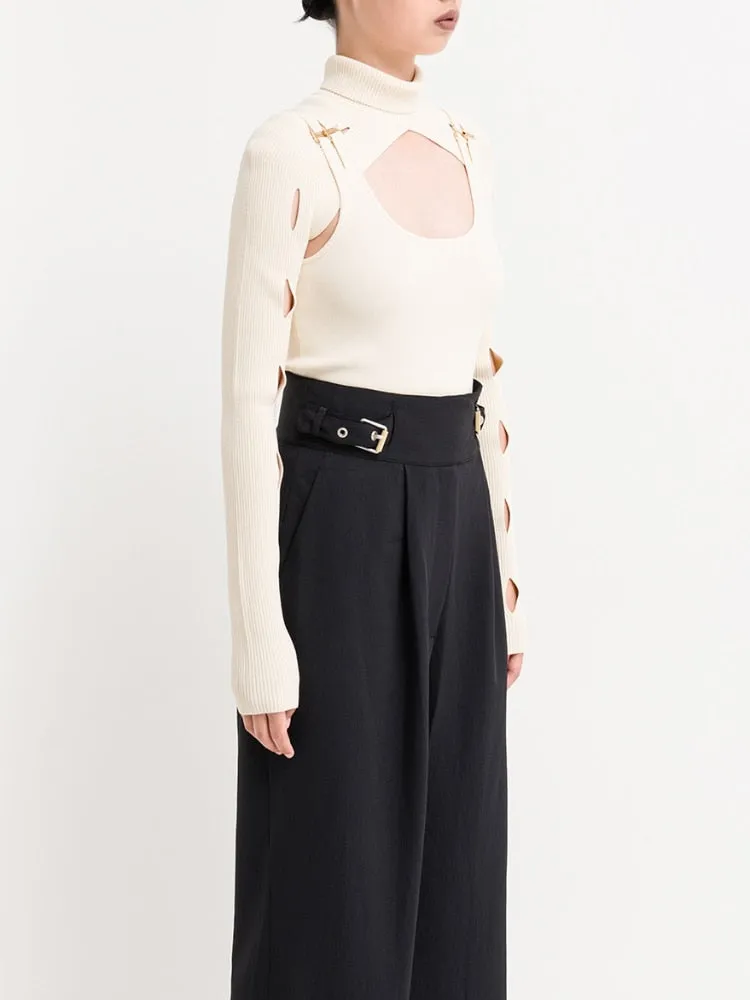 Two-pieces Knitted Tops