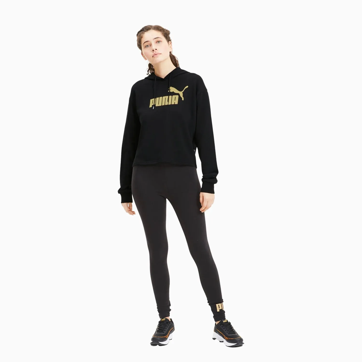 Women's Essentials  Metallic Hoodie