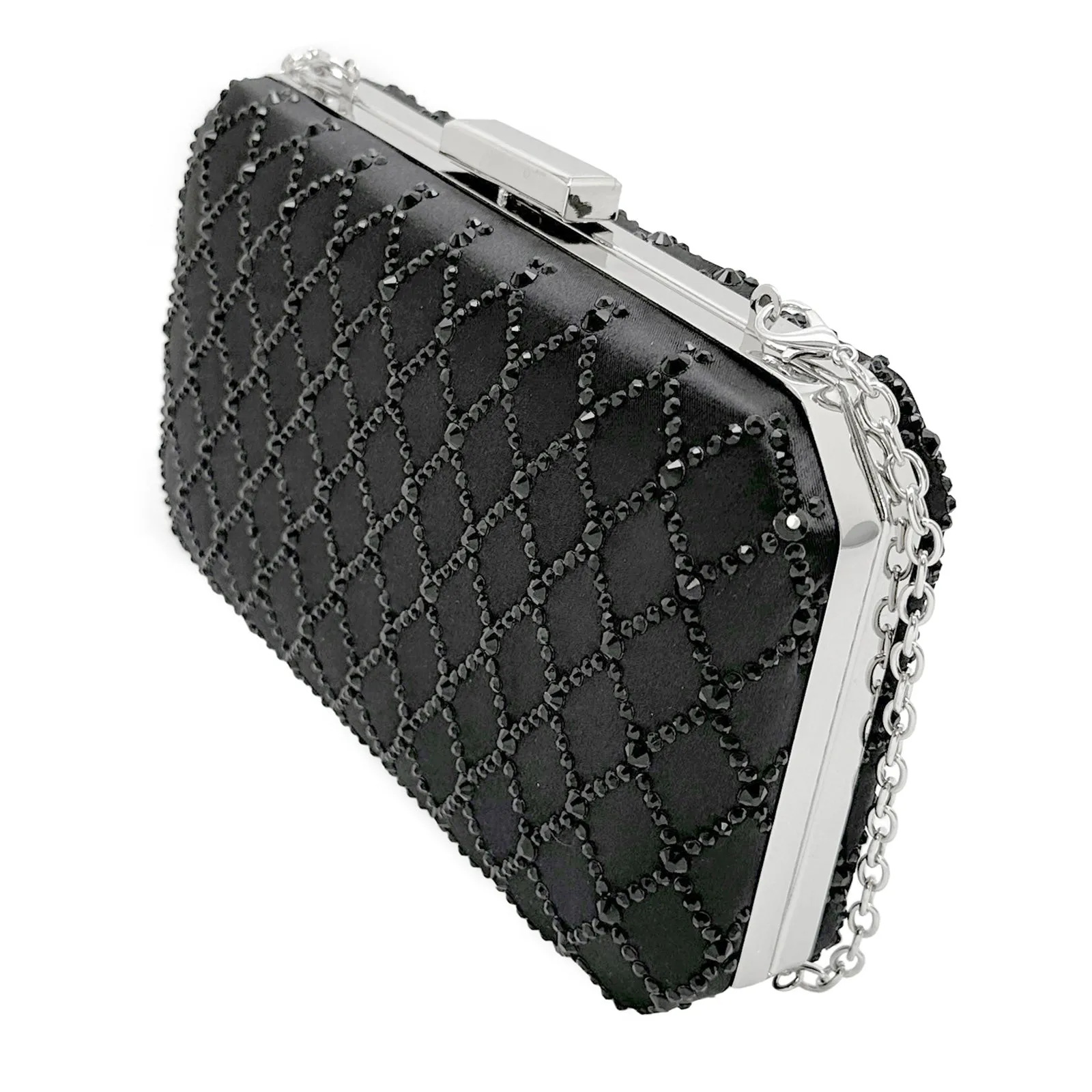Women's La Regale, Diamond Crystal Minaudiere